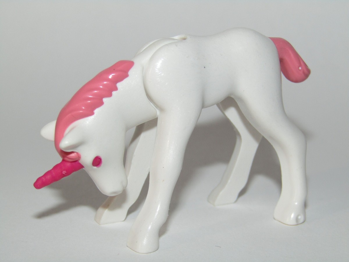 Playmobil Baby Magic White Unicorn w/ pink horn Fairy Animals/ Ayuma  34