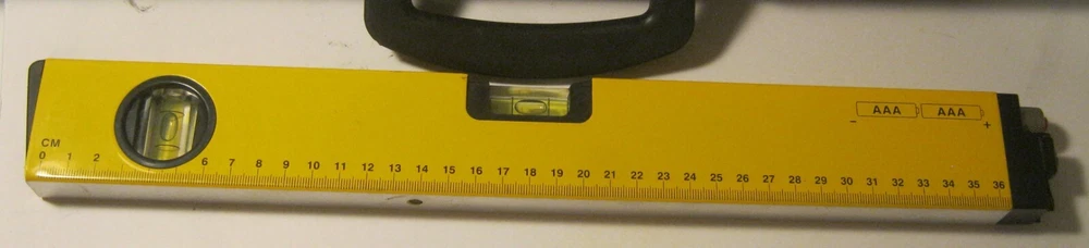 LASER LEVEL with Rotating Base & Tripod in Damaged Case EXCELLENT Working!!!