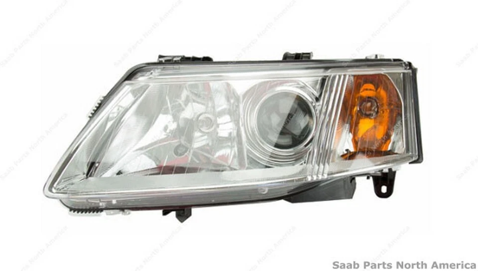 Faro delantero izquierdo (halógeno) para 2003-2006 Saab 9-3 PN# 20-6694-00 TYC Foto 2 de 2