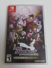 Replacement Case NO GAME Ace Attorney Investigations Collection Nintendo Switch