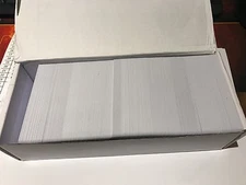 230 x CR80 .30 Mil Graphic Quality Blank White PVC Credit Card ID PRINTER