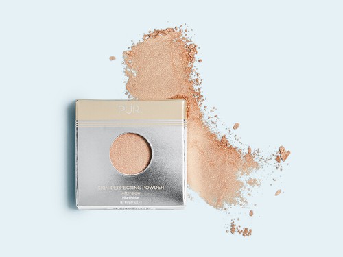 The Balm Lot Bonnie Dew-Manizer Liquid & Pur Afterglow Powder Highlighter Travel - Picture 2 of 5