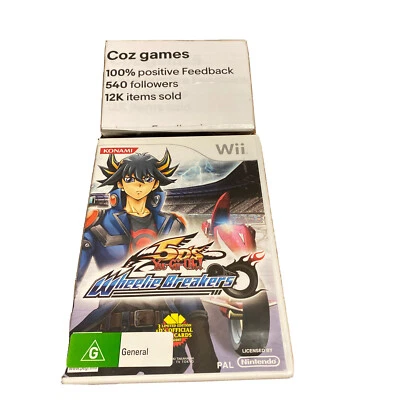 Yu-Gi-Oh 5D'S Wheelie Breakers Nintendo Wii PAL UK Complete With Manual Yugioh - image 1 of 4