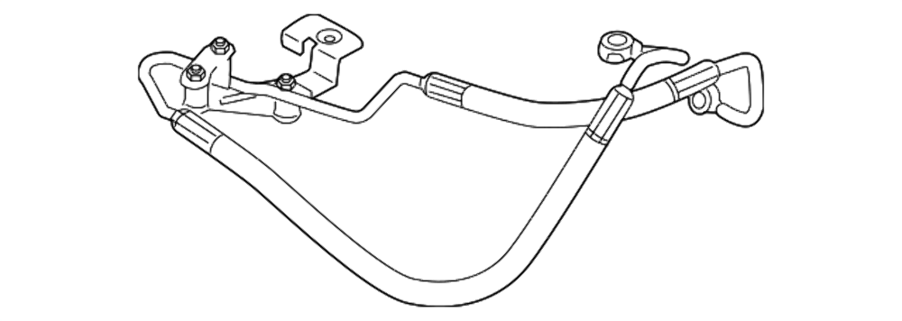 Genuine OEM Power Steering Pressure Hose for BMW 32416776317 for  