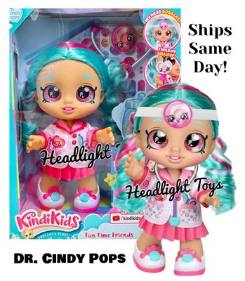 Series 2 Kindi Kids Dr. Cindy Pops 10  Baby Doll Fun Time Friends Doctor NEW