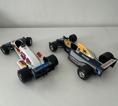 Konvolut 2 Vintage Bburago 1:24 F1 Autos - Williams FW14 & Race Champion Clarion