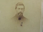 Civil War 15th Maine Infantry Alonzo V. Moore cdv photograph