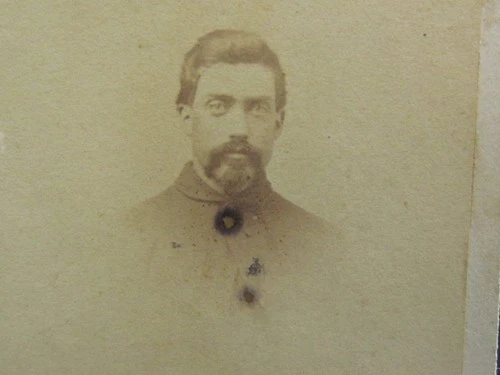 Civil War 15th Maine Infantry Alonzo V. Moore cdv photograph