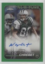 2024 Topps Chrome Auto Green Refractor 35/99 Wayne Chrebet #BA-WCH Auto 1hj7