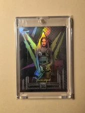 2025 Topps Finest WWE Uncommon Black Refractor /20 Fallon Henley #168