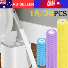 Disposable Toilet Brush Set Toilet Bowl Cleaning System Cleaners with Refills