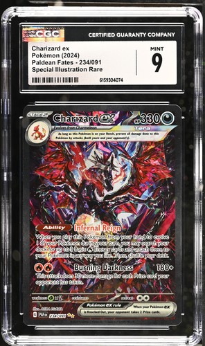 Charizard ex graded CGC 9 for sale on eBay