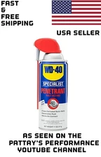 WD-40 Specialist Penetrant with Smart Straw, Penetrant for Metal, Rubber and Pla