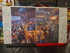 GI JOE REAL AMERICAN HERO 320 & 321 ALAN QUAH Virgin & BW Connecting Sets - 4