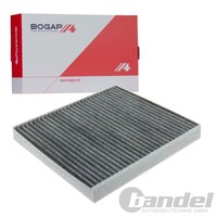 Bogap Innenraumfilter Aktivkohlefilter Passend FüR Audi A3 Q2 Q3 Q5 Tt Cupra