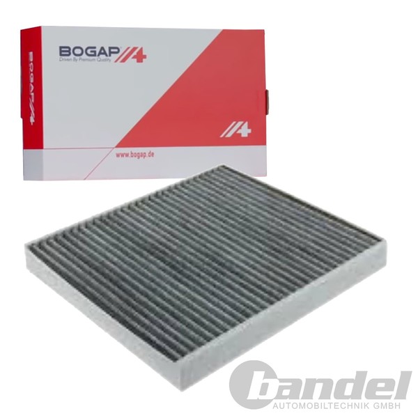 Bogap Innenraumfilter Aktivkohlefilter Passend FüR Audi A3 Q2 Q3 Q5 Tt Cupra-image