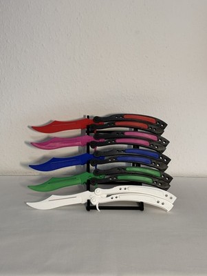 Butterfly Knife - Counter Strike - NOT SHARP non-functional -Real Life Size