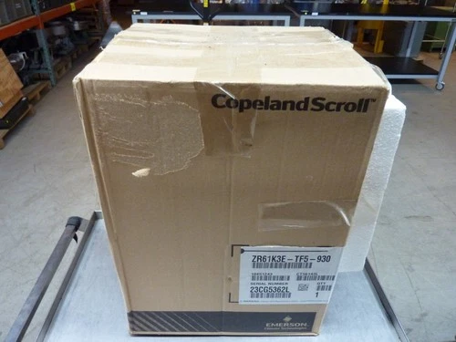 EMERSON COPELAND ZR61K3E-TF5-930  SCROLL COMPRESSOR 230V 3PH 1-Stage (30780)