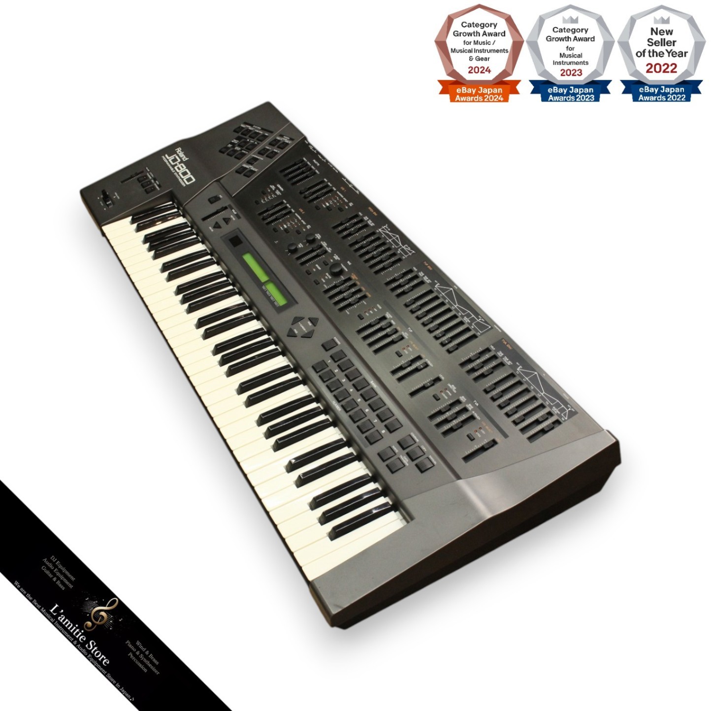 Roland JD-800 vintage synth equipment - eBay listing photo 4