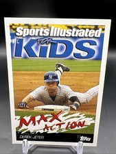Derek Jeter 2006 Topps Opening Day Max Action Insert #4 MLB HOF New York Yankees
