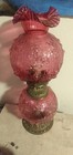 finton pink glass vintage lamp — photo 1