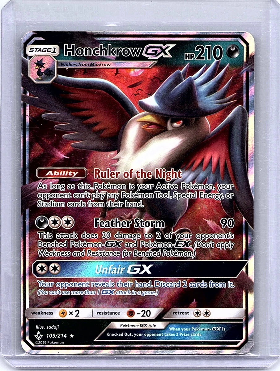 Honchkrow GX Pokémon TCG Cards for sale