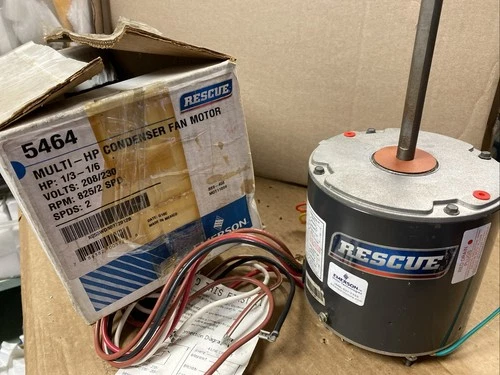 EMERSON 5464 RESCUE 5.6" Condenser Motor, 208-230V, 1/3-1/6 HP, 825 /2spd