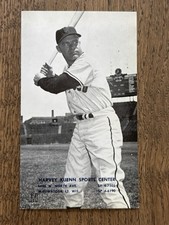 Harvey Kuenn Giants JD McCarthy Kuenn Sports Center Advertising Postcard
