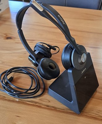 Jabra Engage 65 Stereo Duo Headset, Dect/Usb/Telefon
