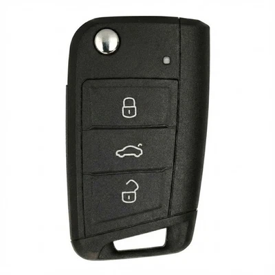 VW Autoschlüssel Gehäuse 3 Tasten Klappschlüssel HU66 Golf 7 GTI MK7 Passat Polo