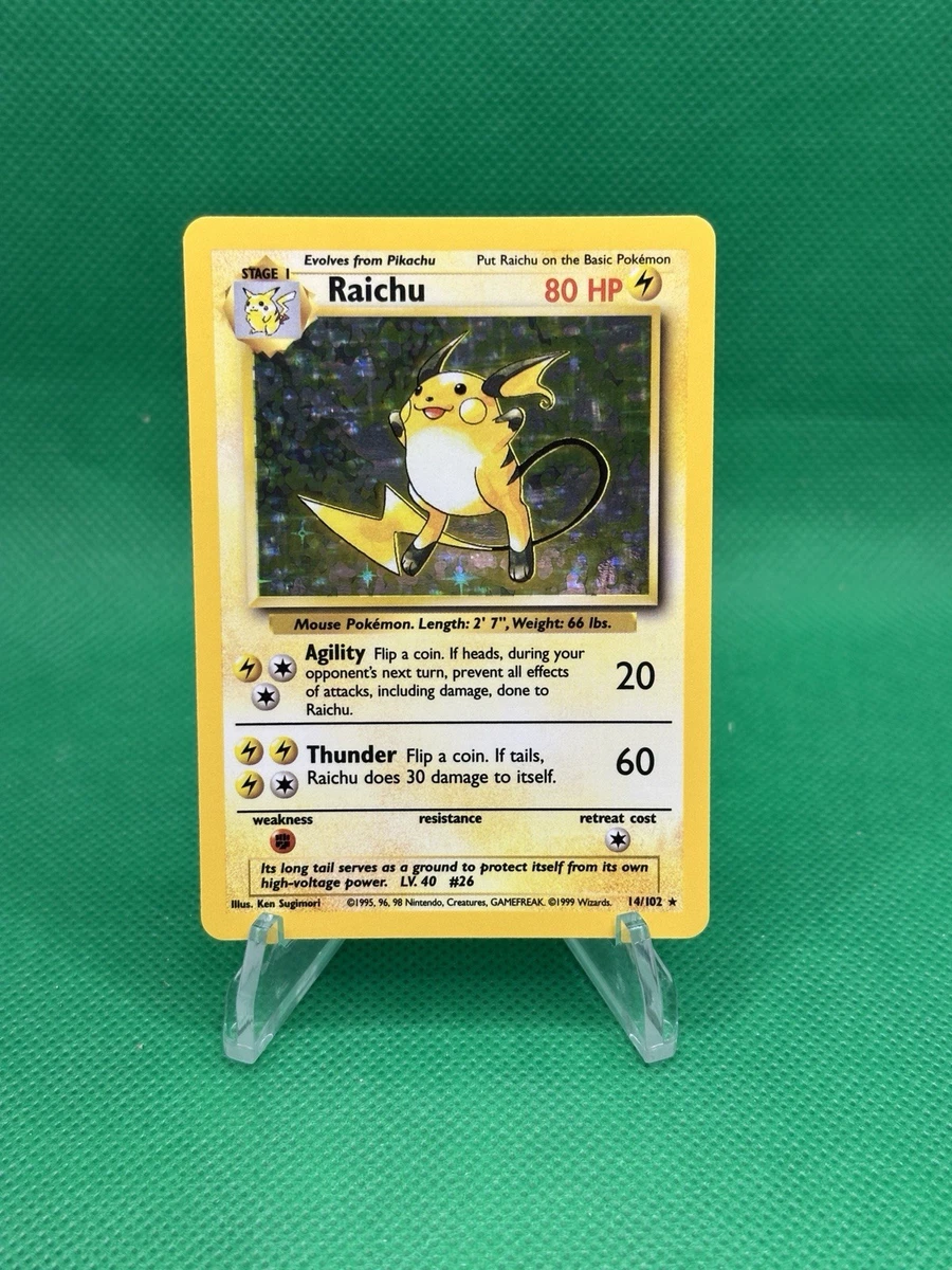 Raichu Pokmon TCG Ultra Rare Individual Collectible Card Game Cards for sale - eBay Raichu Pokmon TCG Ultra Rare Individual Collectible Card Game Cards for sale - eBay