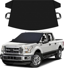 Truck Windshield Cover for Ice and Snow, SUV Snow Cover, Frost Cover Gives Prote
