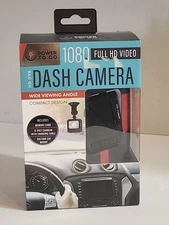NEW IN BOX  Power To Go 1080p Full HD Video Dash Camera DVR Wide Angle NEW /C/85