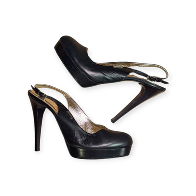 GF Ferre Black Women s Slip On Stiletto Shoes 40 With Platform