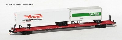 MTL MicroTrains N 07100530-2 - 89´ TofC Flatcar D&RGW #105023; aga NEW, ohne OVP