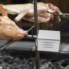 BBQ Pig Lamb Skewer Stainless Steel Roast Rot...