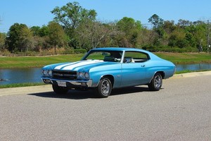 1970 Chevrolet Chevelle SS 396 Big Block, Air Conditioning, 2 Build Sheets