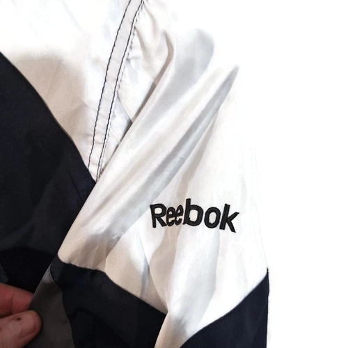 NFL Team Apparel Reebok Mens XL Houston Texans Rain Wind Breaker Jacket Zip Up image 4