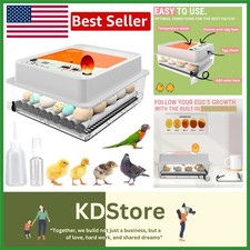 36 Egg Incubator with Automatic Turn, Humidity Control  Egg Candler
