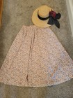 Pretty Calico Floral Print Full Midi Skirt Sz M — photo 1