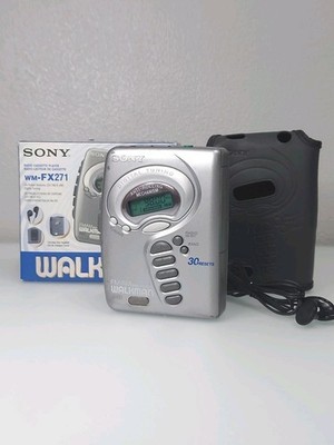Sony Walkman WM-FX271 FM/AM Digital Cassette Player Vintage