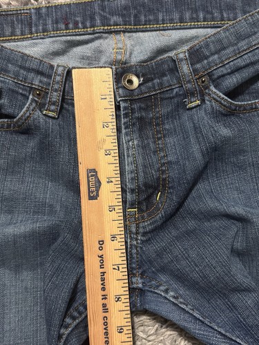 X2 Denim Laboratory Bootcut Flare Jeans Women's Size 6 (30x27) Blue Low Rise VTG - Picture 7 of 10