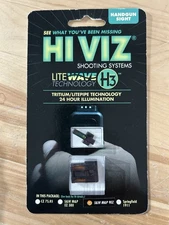HIVIZ LiteWave H3 Tritium/Fiber-Optic Sight Set for S&W M&P 9EZ Shield 9EZN421