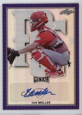 2020 Leaf Perfect Game All-American Classic Purple 21/25 Ian Moller Auto 1rb1