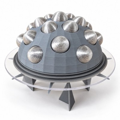 Raumpatrouille Orion Set   2× Lancet 15 cm + Shadow Box 25×25 cm   Fan Made