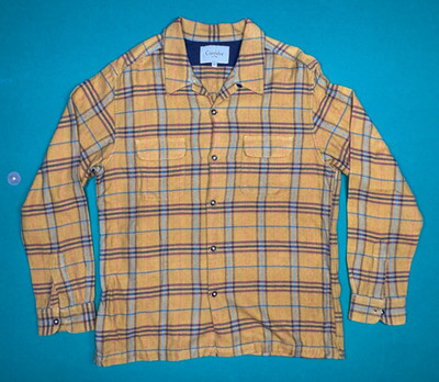 Corridor Plaid Camp Collar Shirt AW18 XL X-Large