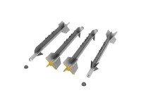 Eduard Accessories SIN648155 - 1:48 Mig-21F Armament For Eduard - Neu