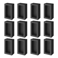 MMasters 1kg-12 Pieces Premium Graphite Ingot Mold for Metal Castin Fast Ship