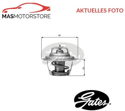 KÜHLFLÜSSIGKEIT KÜHLER THERMOSTAT GATES TH02791G1 P FÜR DODGE CARAVAN,ARIES