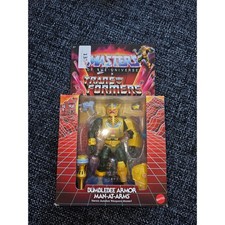 MOTU x Transformers Bumblebee Armor Man-At-Arms Action Figure Mattel JGT17 NEW